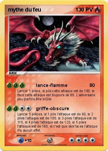 Pokemon mythe du feu