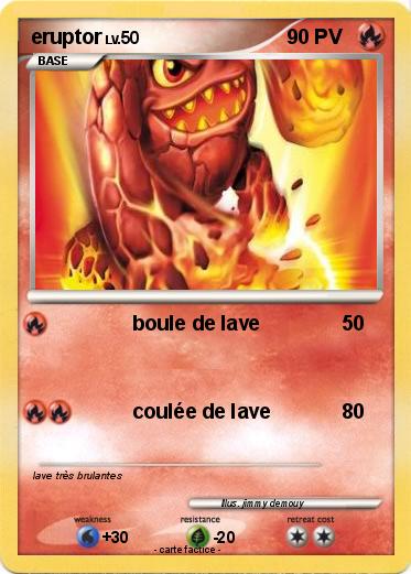 Pokemon eruptor
