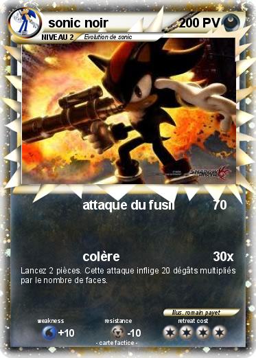 Pokemon sonic noir