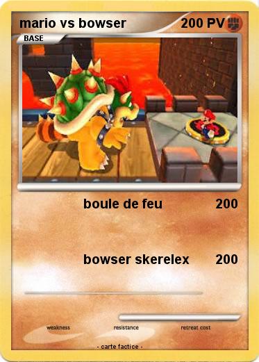 Pokemon mario vs bowser