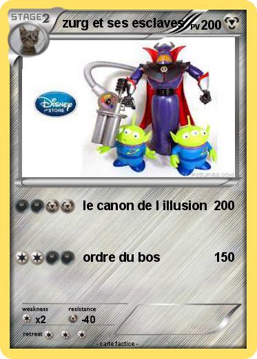 Pokemon zurg et ses esclaves