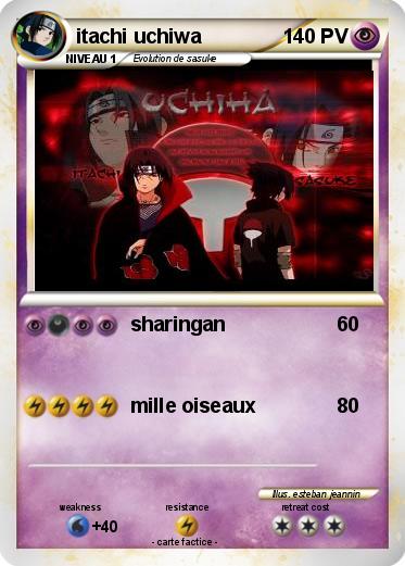 Pokemon itachi uchiwa
