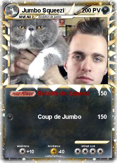 Pokemon Jumbo Squeezi