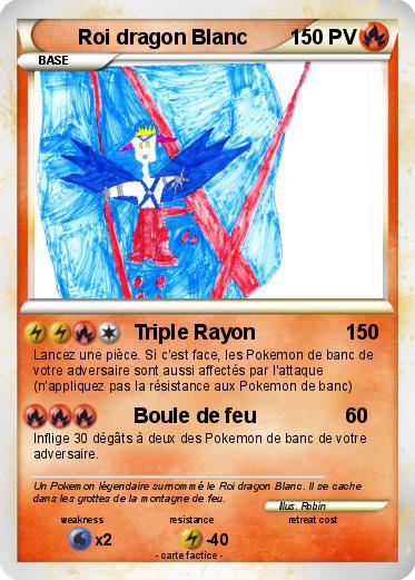 Pokemon Roi dragon Blanc