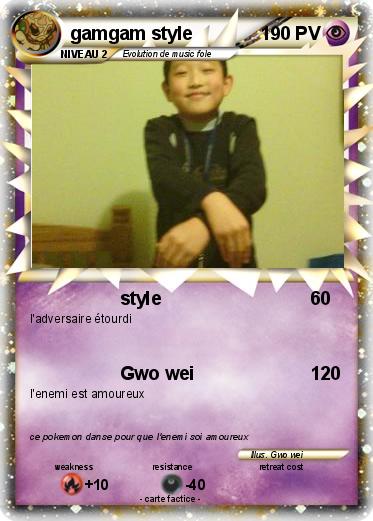 Pokemon gamgam style