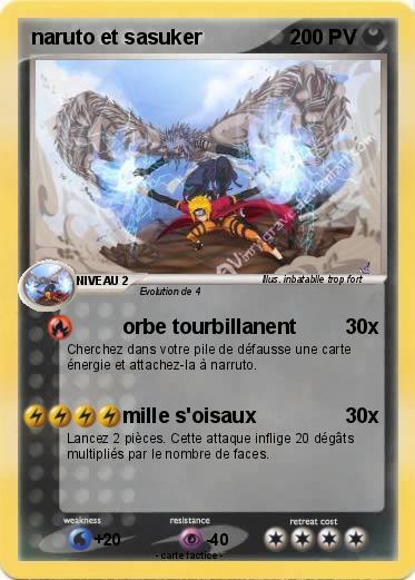 Pokemon naruto et sasuker