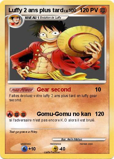 Pokemon Luffy 2 ans plus tard