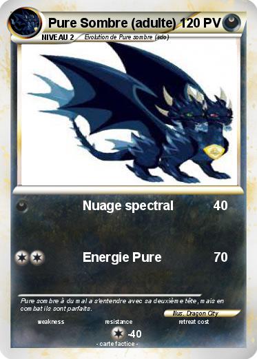Pokemon Pure Sombre (adulte)