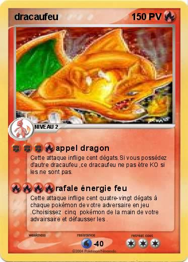 Pokemon dracaufeu