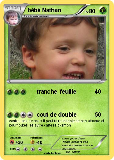 Pokemon bébé Nathan