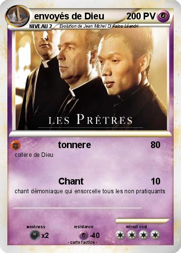 Pokemon envoyés de Dieu