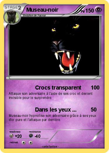 Pokemon Museau-noir