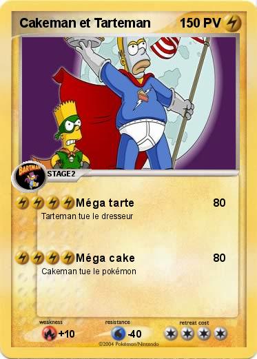 Pokemon Cakeman et Tarteman