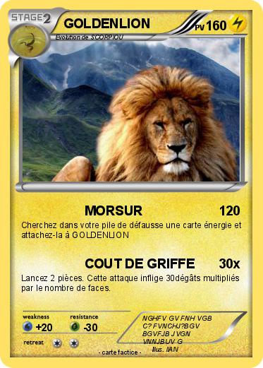 Pokemon GOLDENLION