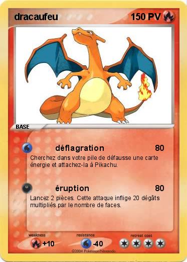 Pokemon dracaufeu