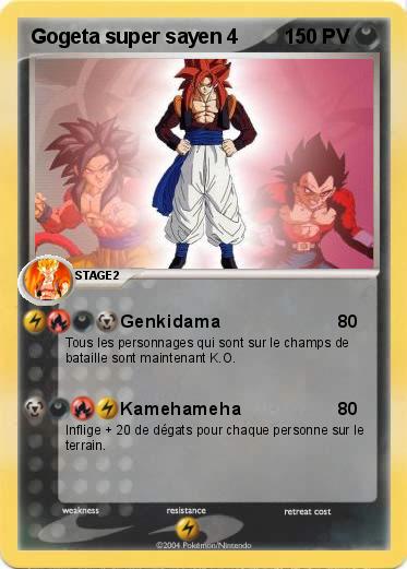 Pokemon Gogeta super sayen 4