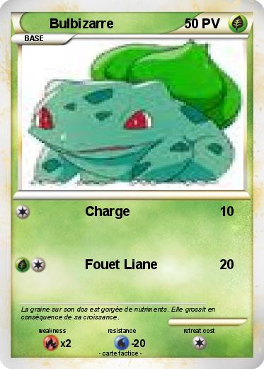 Pokemon Bulbizarre