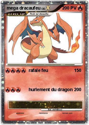 Pokemon mega dracaufeu