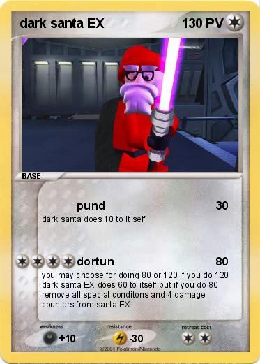 Pokemon dark santa EX