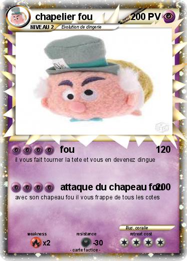 Pokemon chapelier fou