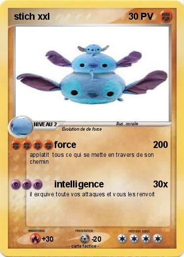 Pokemon stich xxl