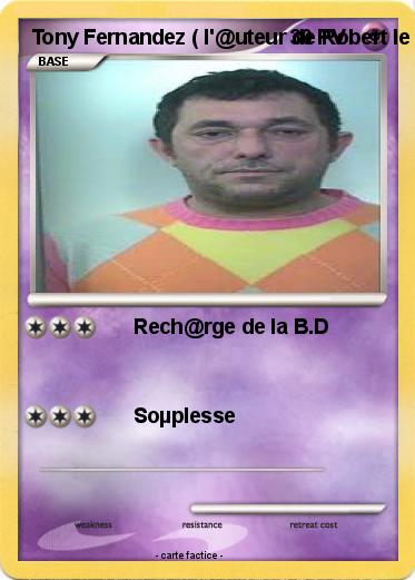 Pokemon Tony Fernandez ( l'@uteur de Robert le robot )