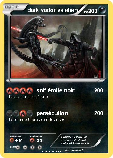 Pokemon dark vador vs alien