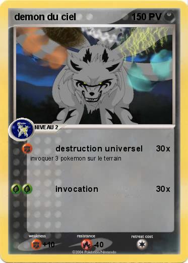 Pokemon demon du ciel