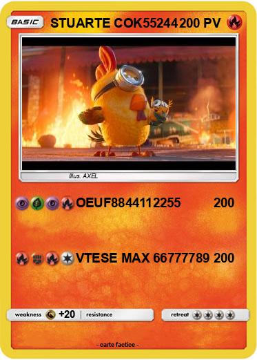 Pokemon STUARTE COK55244