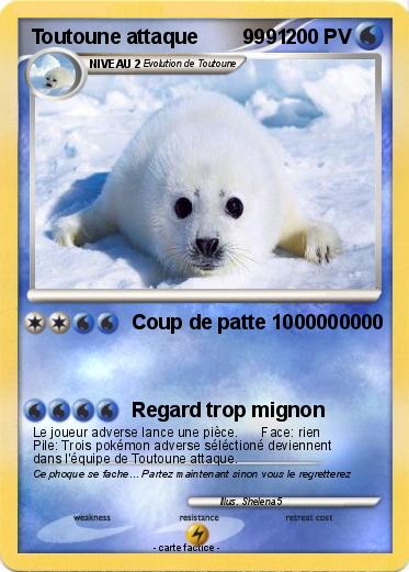 Pokemon Toutoune attaque        9991