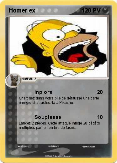 Pokemon Homer ex