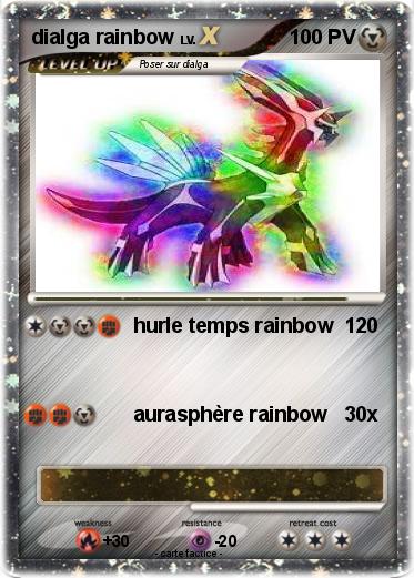 Pokemon dialga rainbow