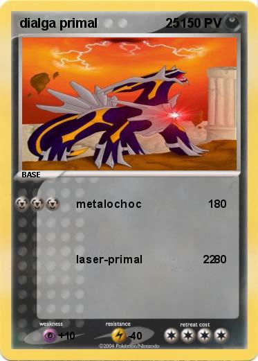 Pokemon dialga primal                   25