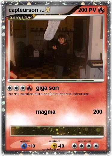 Pokemon capteurson