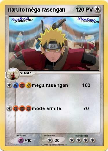 Pokemon naruto méga rasengan