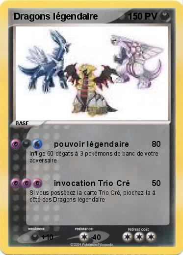 Pokemon Dragons légendaire