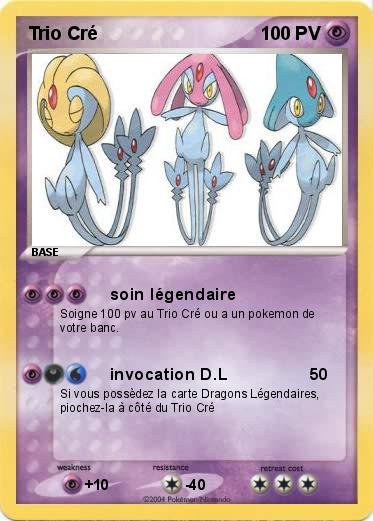 Pokemon Trio Cré