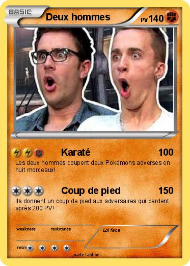 Pokemon Deux hommes