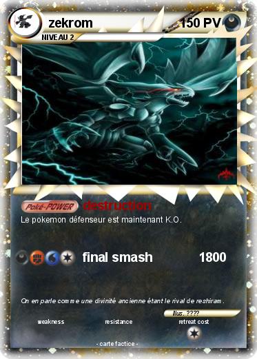 Pokemon zekrom