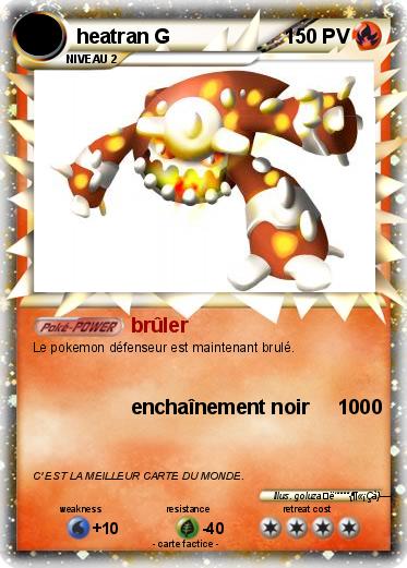 Pokemon heatran G