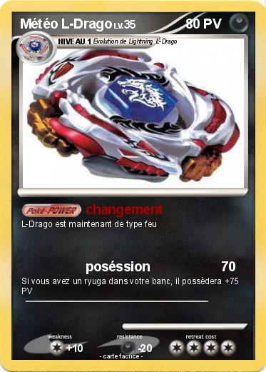 Pokemon Météo L-Drago