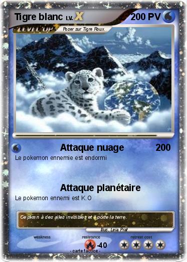 Pokemon Tigre blanc
