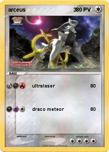 Pokemon arceus                                3