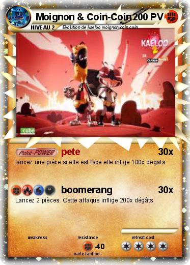 Pokemon Moignon & Coin-Coin