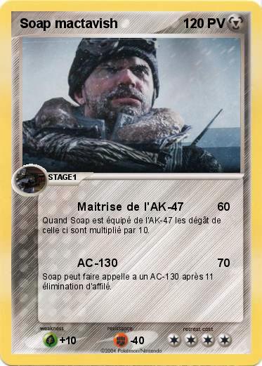 Pokemon Soap mactavish