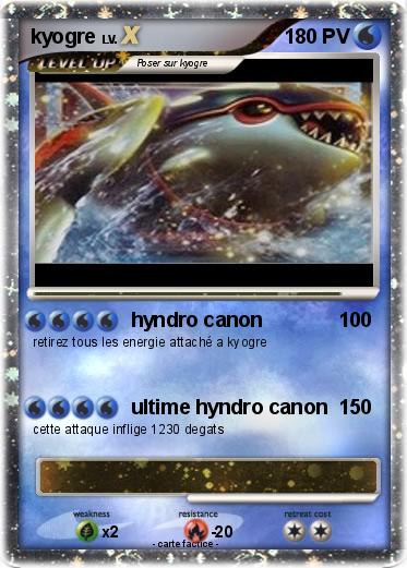 Pokemon kyogre