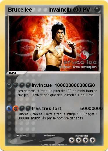 Pokemon Bruce lee           invaincible