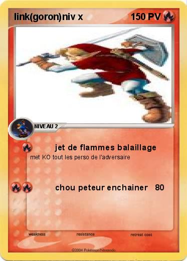 Pokemon link(goron)niv x