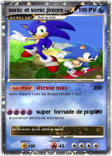 Pokemon sonic et sonic jiniore
