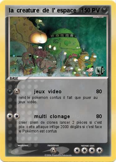 Pokemon la  creature  de  l' espace